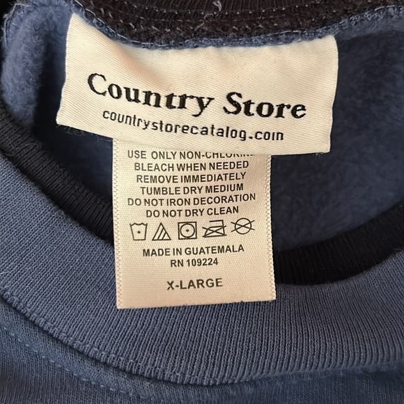Country Store Bluebird Sweatshirt Size XL - Picture 8 of 9